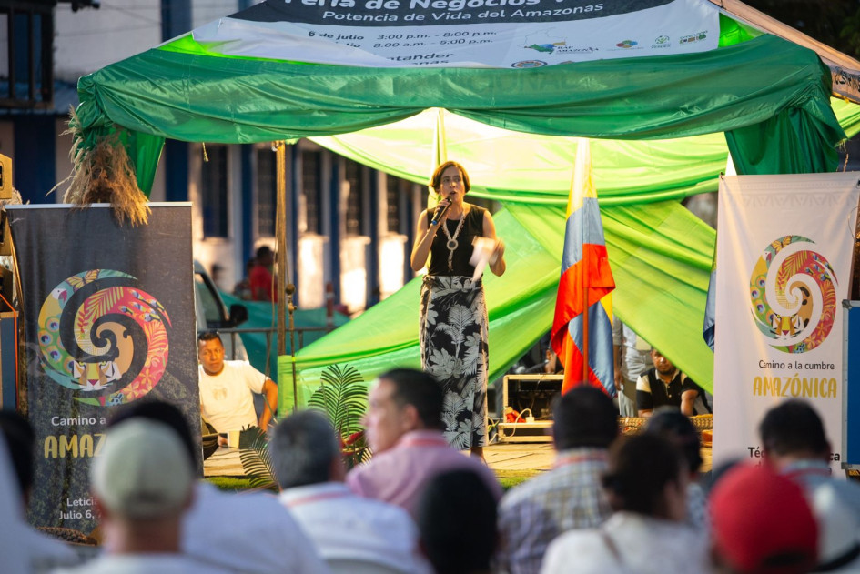 La ministra de Ambiente y Desarrollo Sostenible de Colombia, Susana Muhamad.