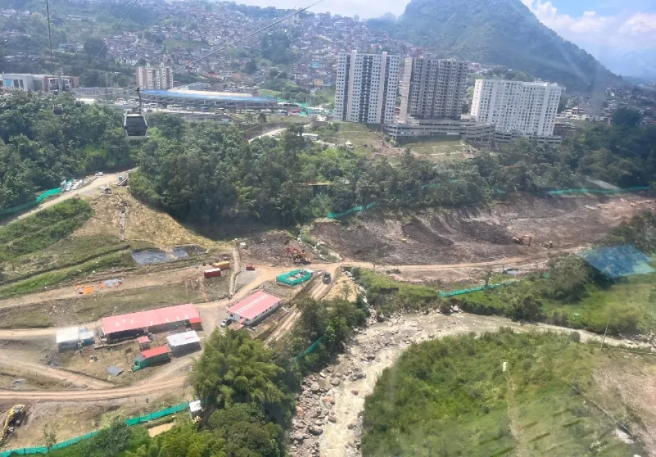 Así se ve este jueves la Planta de Tratamiento de Aguas Residuales (PTAR).