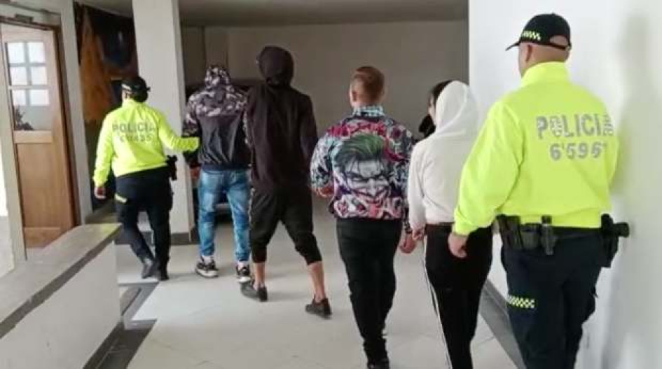 En Aranzazu capturaron a cuatro jíbaros.