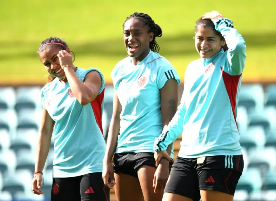 Entrenamiento de la Selección Colombia.