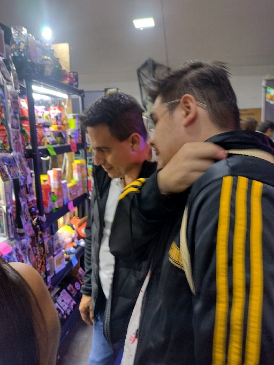 Rojas cocinando en la Comicfest Foto | LA PATRIA