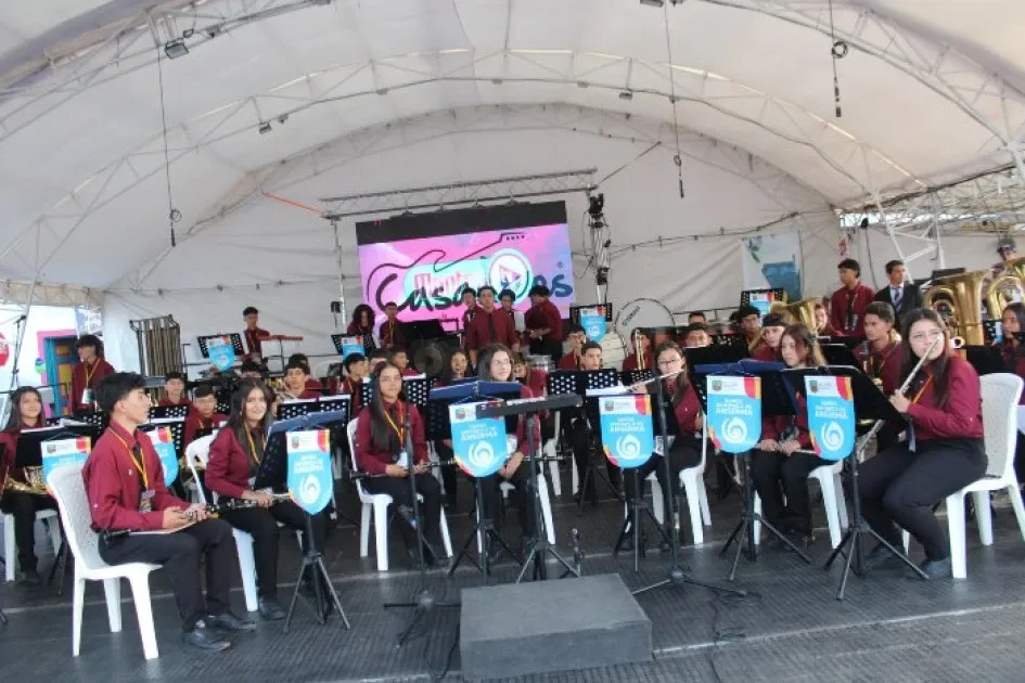 Banda Sinfónica de la I.E Occidente de Anserma (Caldas).