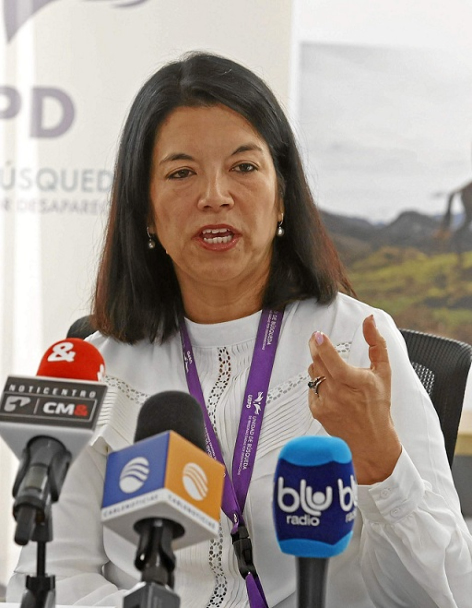 Foto | EFE | LA PATRIA  La directora general de la UPBD, Luz Janeth Forero, enfatizó la importancia de "fortalecer la participación con las víctimas, las relaciones interinstitucionales y seguir posicionando a la unidad y su mandato" en el centro de la conversación pública.