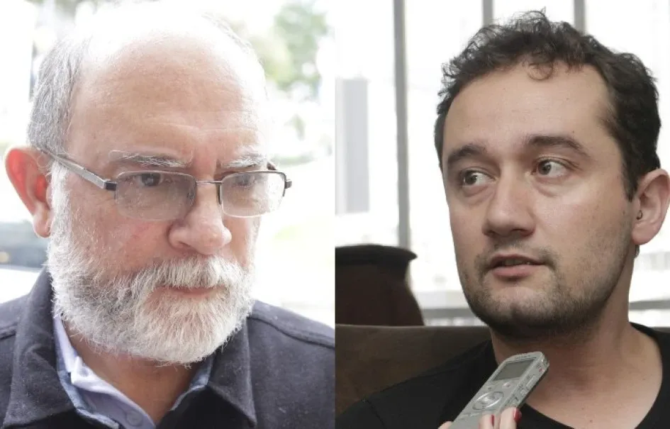 Leonardo Arias y David Carmona. 