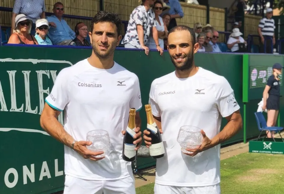 Robert Farah y Juan Sebastián Cabal, figuras del tenis colombiano.