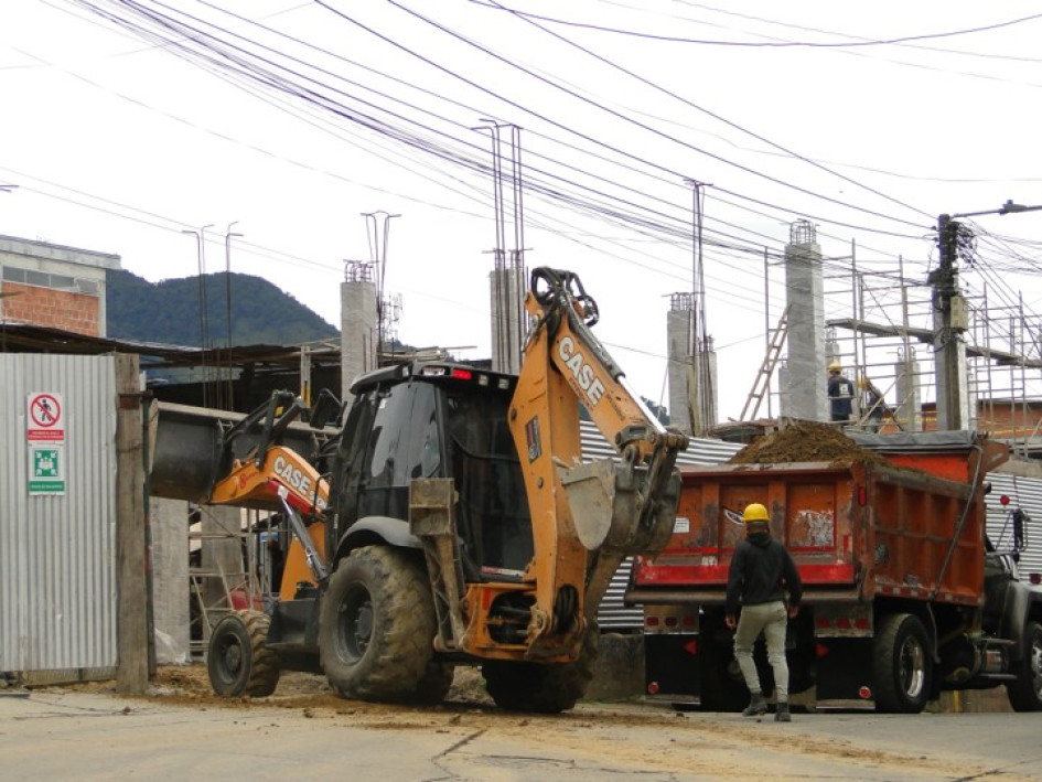 Fotos | Rubén Darío López | LA PATRIA  Así luce la construcción de la nueva estación de Policía en Pensilvania.