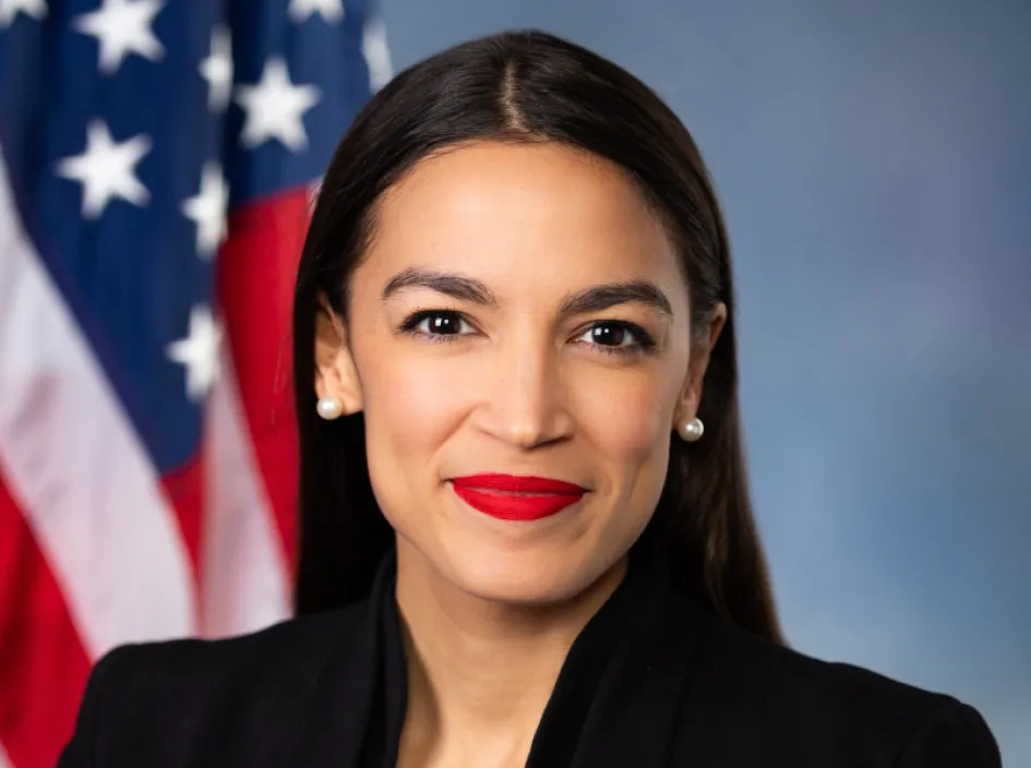 Alexandria Ocasio-Cortez, congresista de Estados Unidos.
