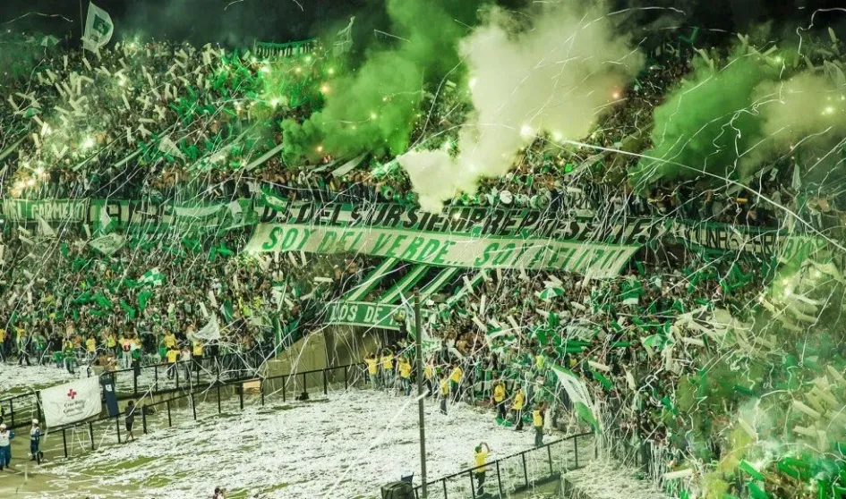 Los Del Sur, barra de Atlético Nacional.