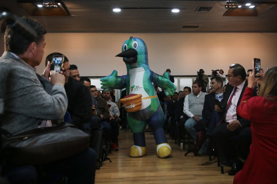 Los XXII Juegos Deportivos Nacionales y VI Paranacionales fueron ratificados y presentados ayer en Bogotá para el Eje Cafetero. Trochi, la mascota de las justas, abrió la programación.
