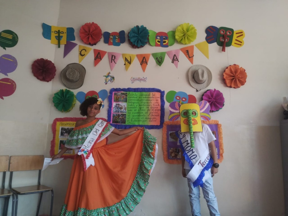 Bailes y fiestas del Caribe acompañaron la celebración.