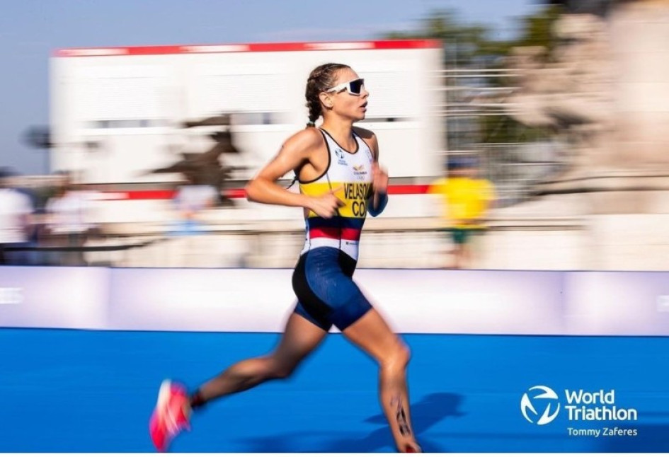 Velásquez es antioqueña, pero representa a Caldas en Colombia. Se prepara para representar al departamento en los Juegos Nacionales del Eje Cafetero en noviembre.