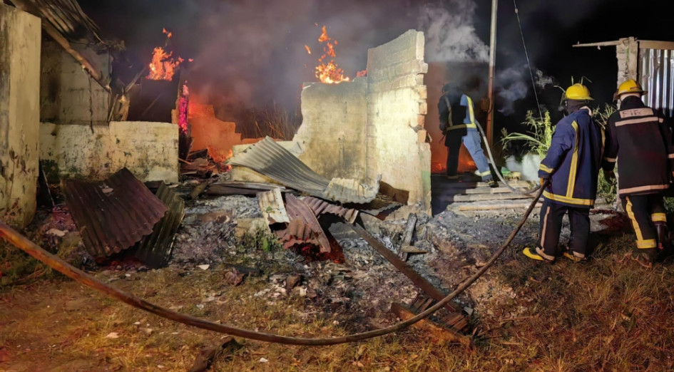 El incendio ocurrió entre las veredas Juntas y Barcinal Bajo el pasado 13 de septiembre. Aunque los bomberos atendieron el evento, la estructura tuvo pérdida total.