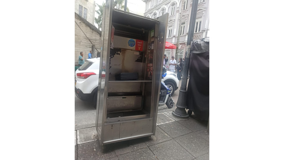 El módulo afectado se encuentra en diagonal al Palacio de Justicia Fanny González Franco de Manizales.