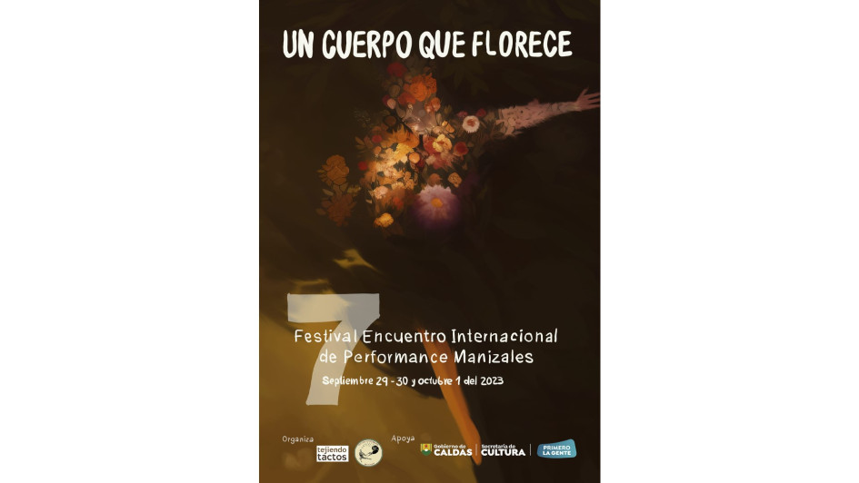 Imagen oficial del séptima edición del Festival Encuentro Internacional de Performance.