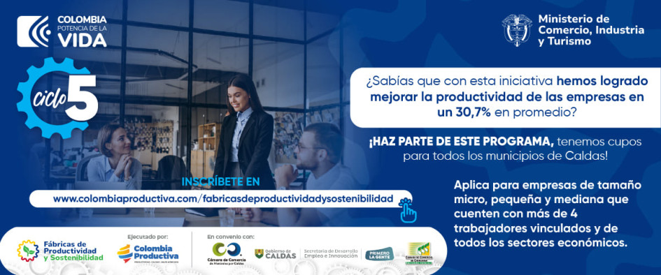 Fábricas de Productividad y Sostenibilidad