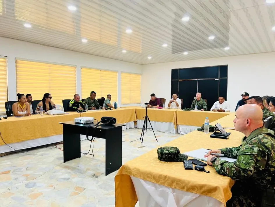 Este lunes se realizó un consejo de seguridad en Arauca. 