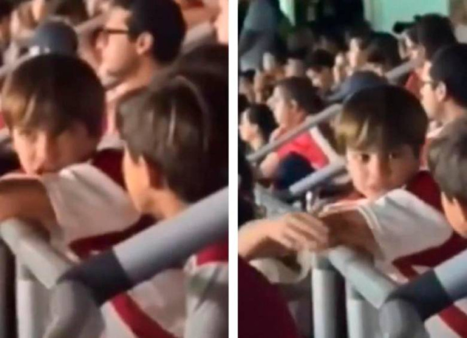 En imágenes publicadas en las redes sociales, se ve a Milan vestido con una camiseta del Junior.