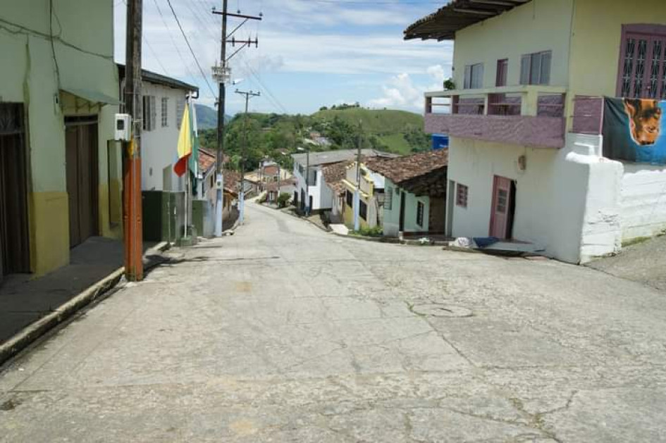 En la plaza de San Bartolomé ocurrió el accidente.