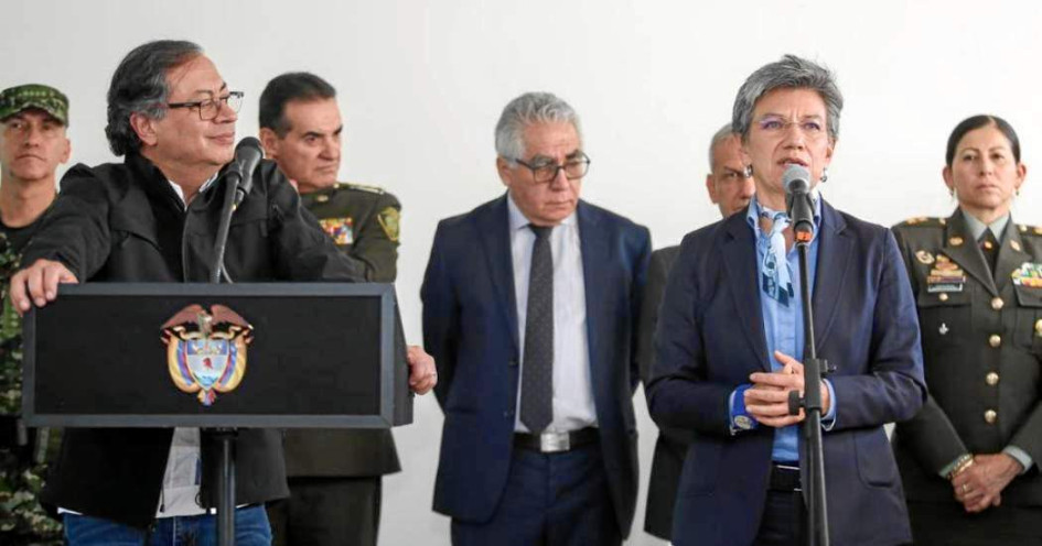 Foto | Bogotá.gov | LA PATRIA  Las tensiones entre la alcaldesa, Claudia López, y el presidente, Gustavo Petro, persisten desde hace meses y han abierto una brecha entre ambos.
