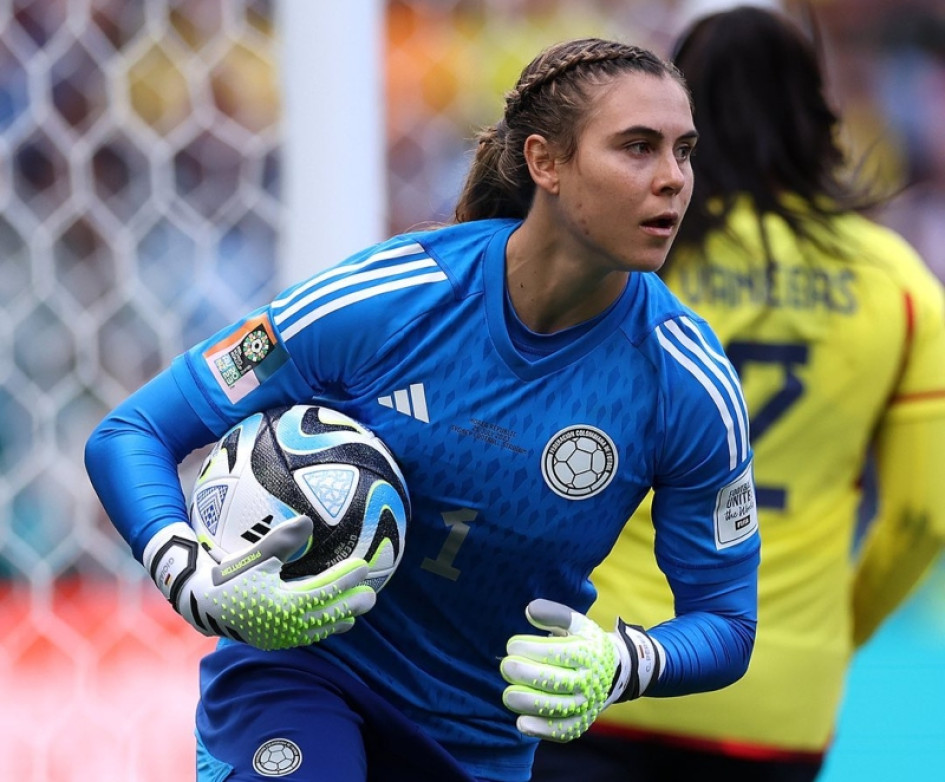 Catalina Pérez, jugadora del Werder Bremen y portera de la Selección Colombia femenina.