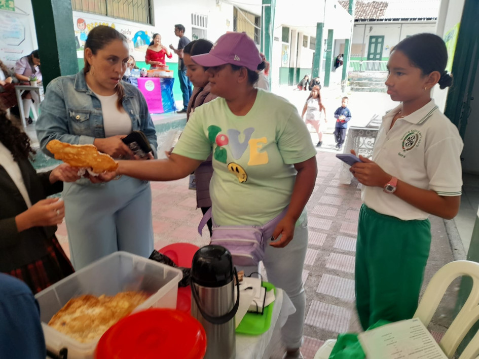 Los padres fueron un elemento clave en la feria.