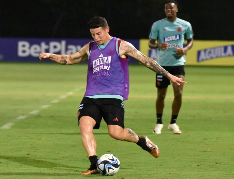 James Rodríguez, el 10 de la Selección. Hoy reciben a Uruguay en la tercera jornada de las Eliminatorias.