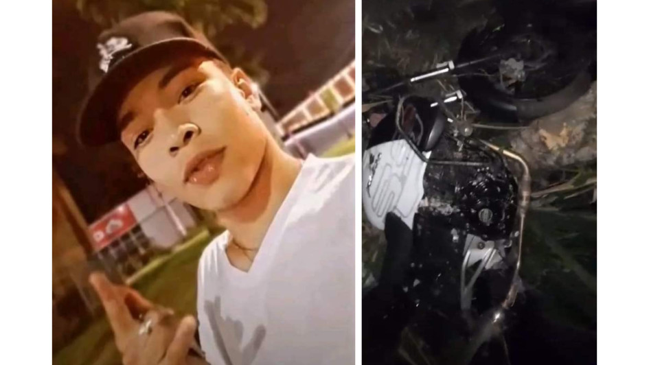 Juan David Rivera Arroyave, de 20 años, se chocó contra un caballo cuando iba en una moto en el sector de Puente de Cemento.