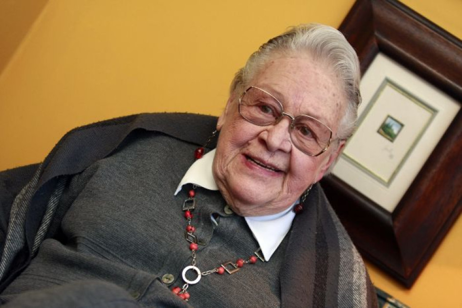 Maruja Vieira White, nació el 25 de diciembre de 1923.