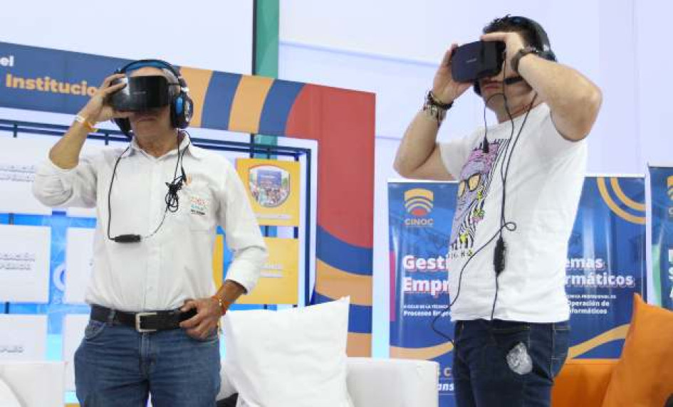 Gustavo Gutiérrez y Jesús Iván Ospina, los dos aspirantes a la Alcaldía de Pensilvania, participaron en el foro del martes en la noche organizado por el Cinoc y este diario