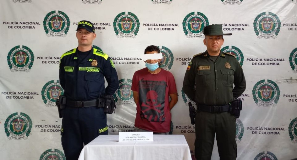 El capturado, conocido como alias Comeperros, presenta anotaciones judiciales por hurto a personas.