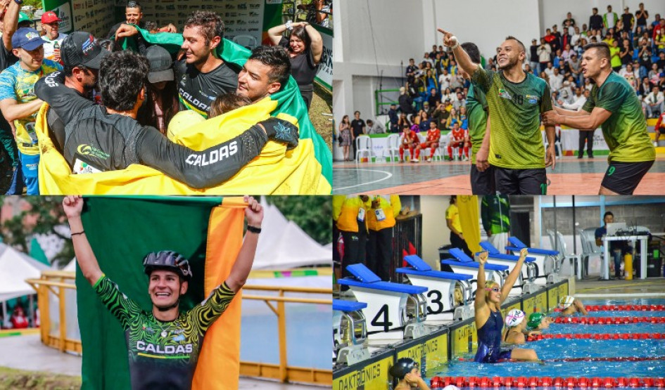 El down hill, el microfútbol, el patinaje y la natación, algunas disciplinas destacadas de Caldas en la recién terminada edición de los Juegos Nacionales.