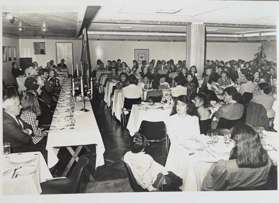 Los recuerdos de los banquetes de Obras Sociales Betania. Específicamente en 1983.  
