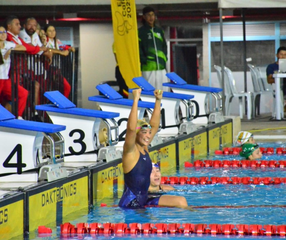 Stefanía Gómez, figura de Caldas en los Juegos, cerró anoche con oro y récord la participación del departamento en las justas.
