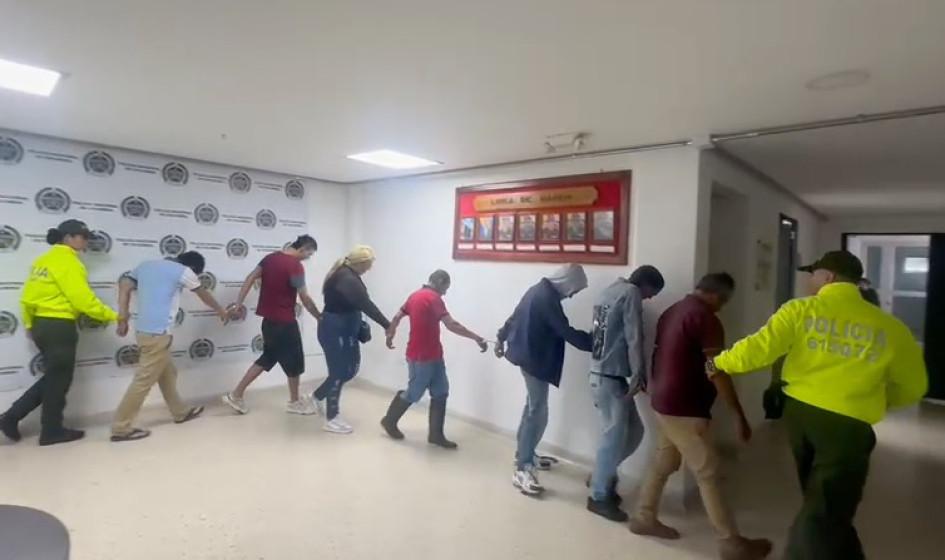 Capturan a siete integrantes de Los Dailer dedicados al tráfico de estupefacientes