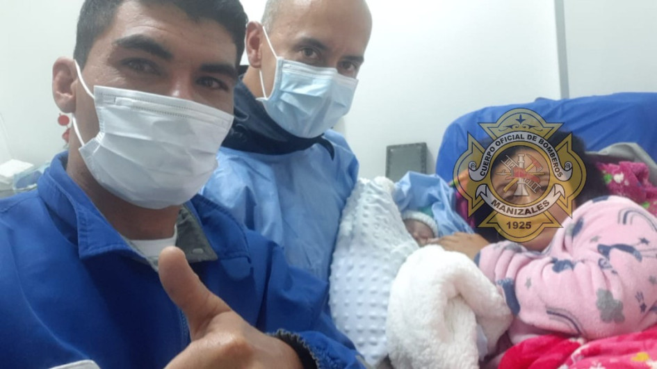 Bomberos atendieron parto en vivienda de Sierra Morena (Manizales)