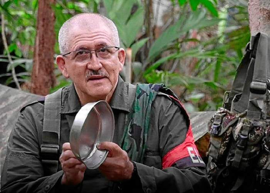 Foto | @DelegacionEln | LA PATRIA  Alias Antonio García, líder del Eln, deja en el limbo el anuncio de la mesa de negociación de que esa guerrilla dejaría el secuestro extorsivo.