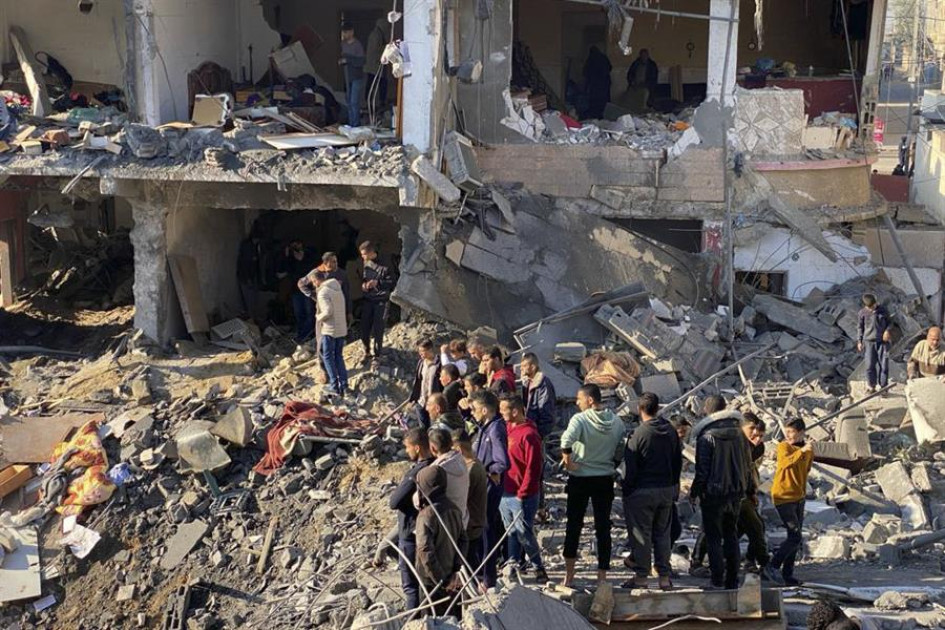 Al menos 200 gazatíes, la mayoría niños, murieron en la Franja de Gaza el pasado 19 de diciembre a causa de los ataques aéreos y de artillería del Ejército israelí.