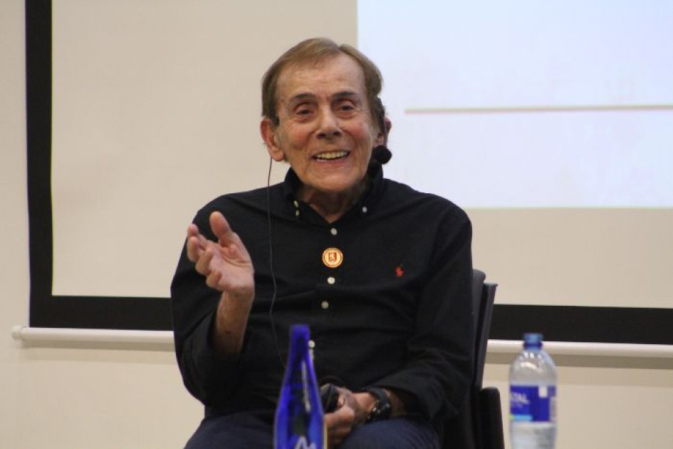 David Manzur ayer en el conversatorio realizado en la Universidad Autónoma.