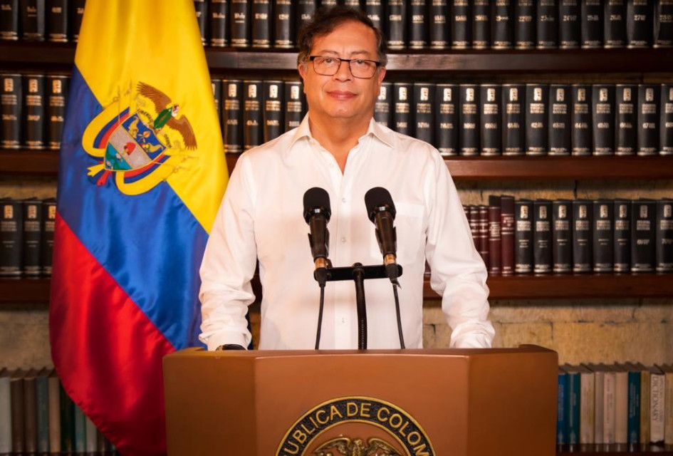 Gustavo Petro, presidente de Colombia.