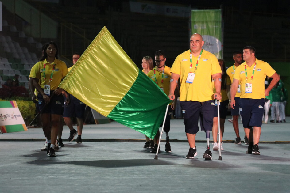 Delegación de Caldas de los Juegos Paranacionales.