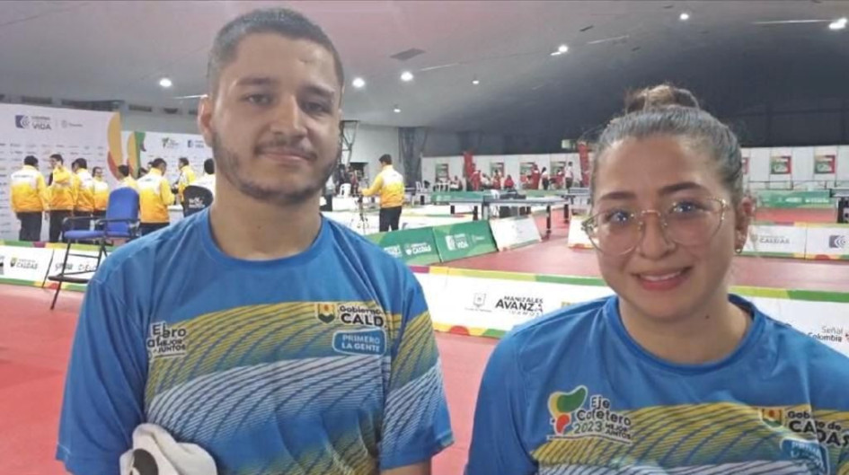 Miguel Castro y Manuela Celis, de Caldas, llegaron hasta la final de los Paranacionales para colgarse la presea dorada en dobles mixtos TT6-TT7 fisicos. Vencieron a Maritza Martínez y David Vargas de Bogotá.