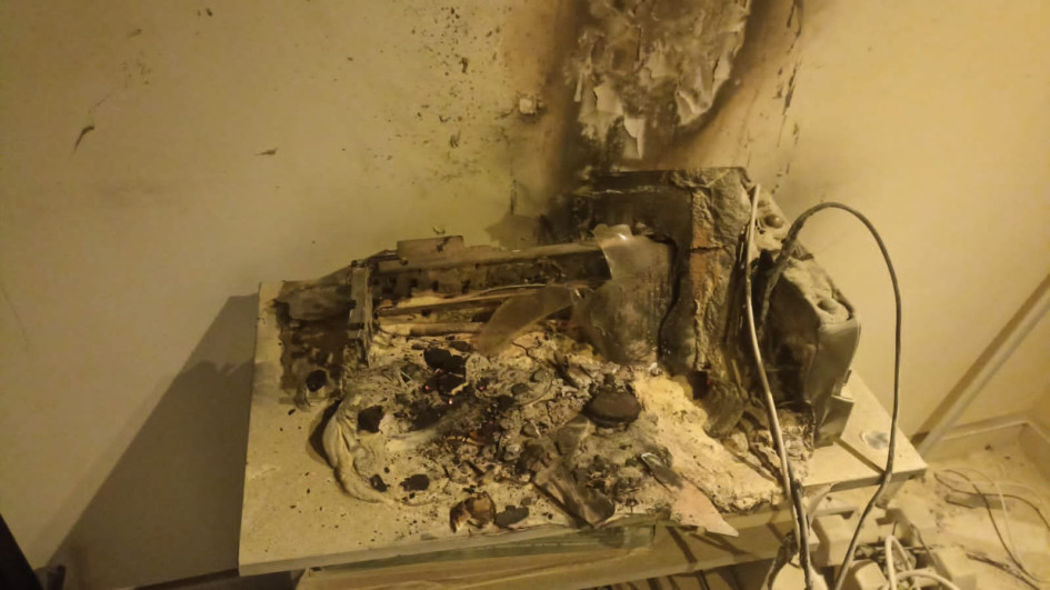 Una impresora provocó un conato de incendio en Chinchiná