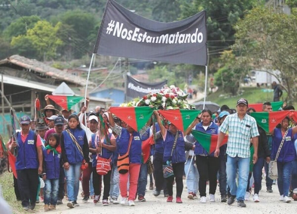 Asesinan a cinco indígenas en un resguardo del Cauca