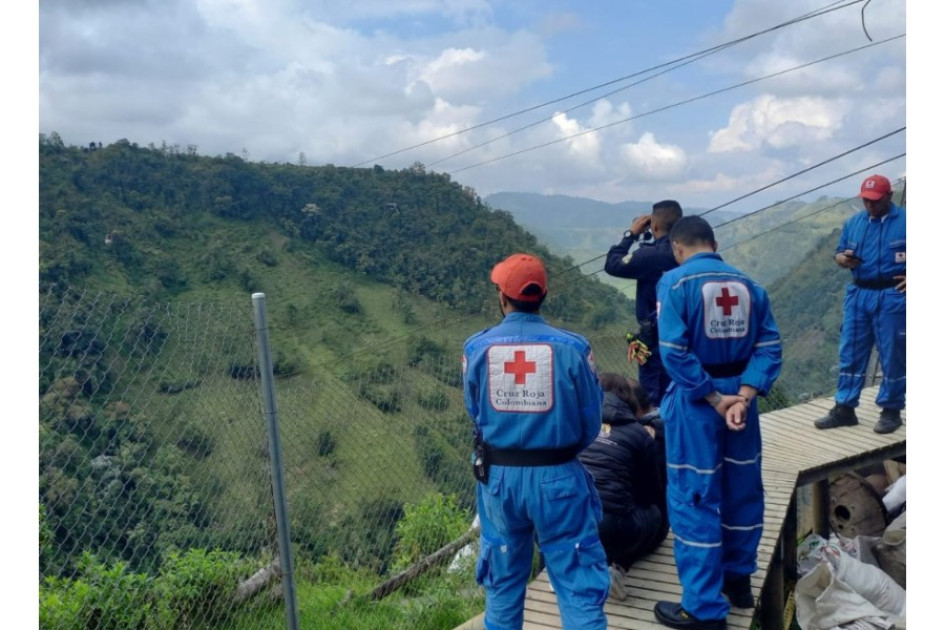 Se reventó una cuerda que sostenía la góndola del Nido del Cóndor