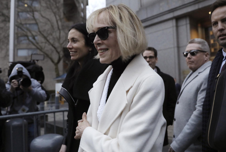 La periodista Jean Carroll.