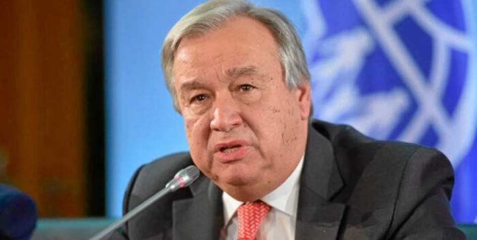 Foto | Tomada de Internet | LA PATRIA  António Guterres, secretario general de Naciones Unidas.