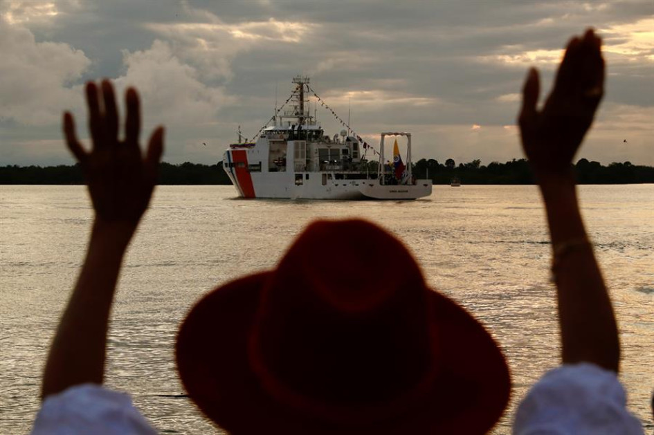 El 14 de diciembre del 2023 zarpó hacia el continente antártico el busque más grande construido en Colombia dedicado a la investigación marina.