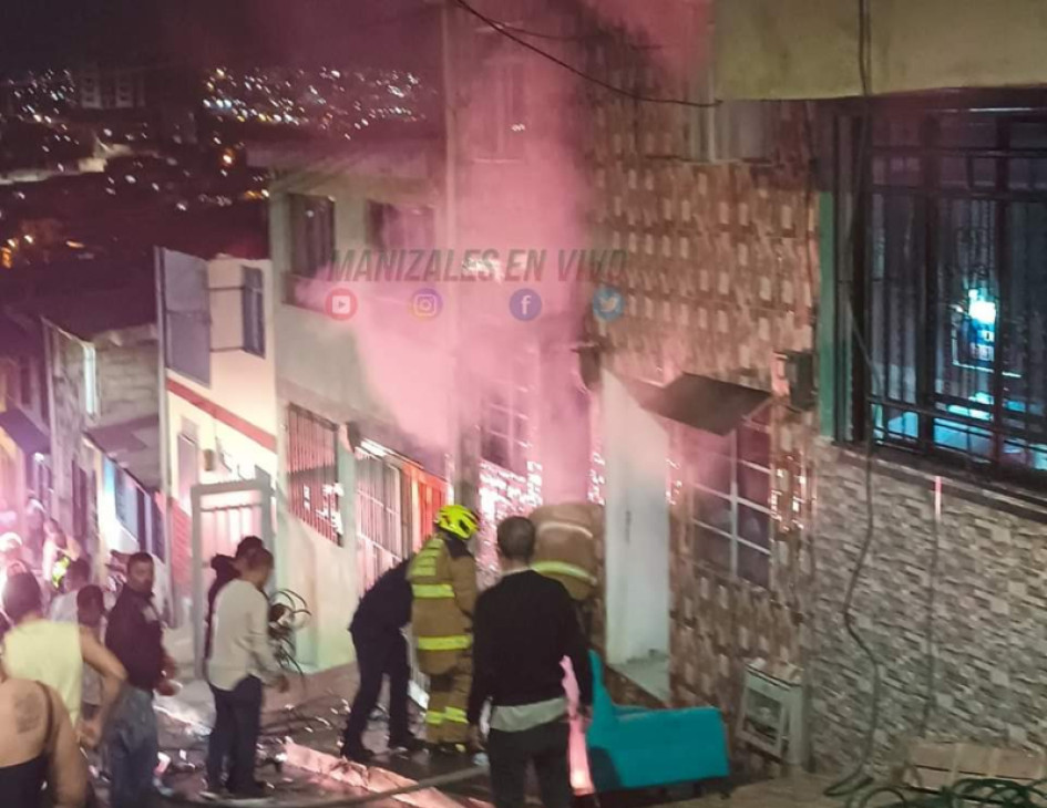 Incendio en Villa Hermosa