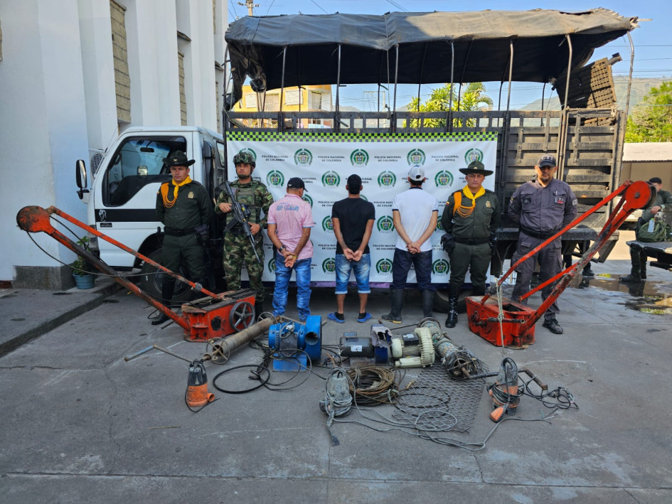 Las detenciones y decomisos.