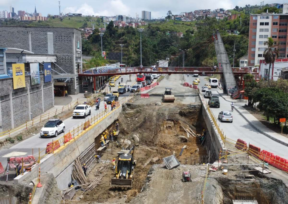 El avance de las obras del Intercambiador de Los Cámbulos era de 80% con corte a diciembre del 2023.